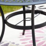 Shriver Metal Outdoor Dining Table - Image 3