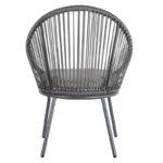 Shuai Round 2 - Person 17.7" Long Bistro Set with Cushions - Image 7