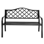 Sijme Metal Outdoor Bench - Image 6