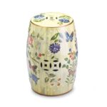 Silana 18'' Tall Ceramic Garden Stool - Image 2