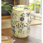 Silana 18'' Tall Ceramic Garden Stool