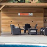 Silver 1500 Watt Electric Patio Heater - Image 6