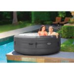 Simple Spa 100-Jet Inflatable Hot Tub with Filter Pump and Cover - Image 6