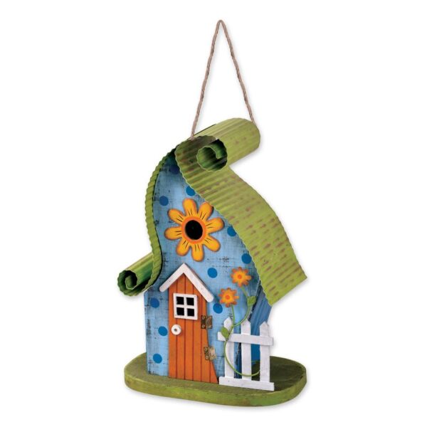 Sisag 14 in x 10 in x 6 in Birdhouse - Image 2