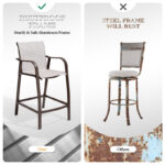Skyanne Patio Bar Stool (Set of 2) - Image 6