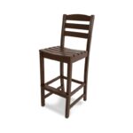 Slate Gray La Casa Cafe 30.13" Patio Bar Stool - Image 8
