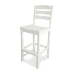 Slate Gray La Casa Cafe 30.13" Patio Bar Stool - Image 7