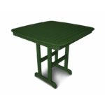 Slate Grey Nautical Wood Outdoor Bar Table - Image 4