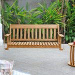 Slevin 2 Person Solid Wood Porch Swing - Image 11