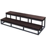 Smoke 2 Tier Spa Steps