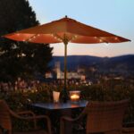 Solar Powered LED Patio Umbrella String Lighting