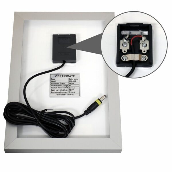 Solar Pump and Solar Panel Kit with Battery Pack and LED Light - Image 2