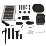 Solar Pump and Solar Panel Kit with Battery Pack and LED Light - Image 3