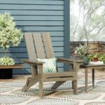 Solid Wood Folding Adirondack Chair - Image 10