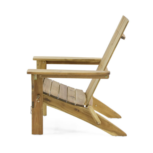 Solid Wood Folding Adirondack Chair - Image 5