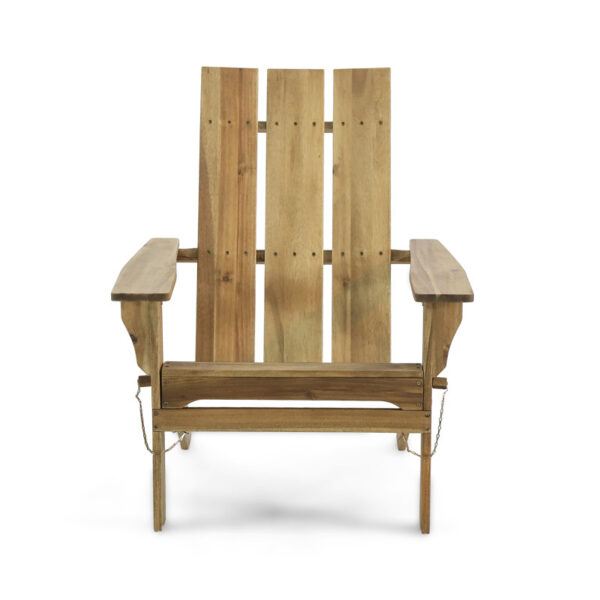 Solid Wood Folding Adirondack Chair - Image 4