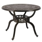 Southview Round 4 - Person Outdoor Dining Set - Image 7