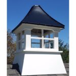Sowell 24 In. X 24 In. X 39 In. Composite Vinyl Cupola With Black Aluminum Roof - Image 4
