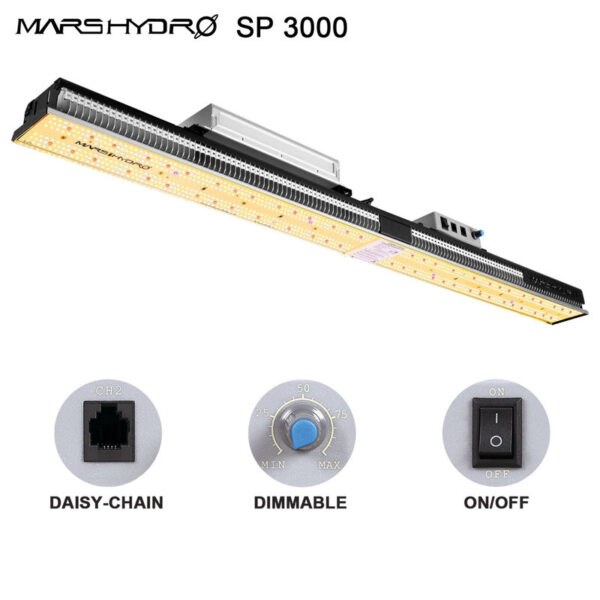 SP3000 LED Full Spectrum Grow Light Samsung LM301B Sunlight for Indoor Plants Veg Flower - Image 5