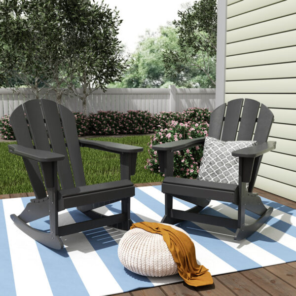 Sparks Rocking Adirondack Chair (Set of 2) - Image 11