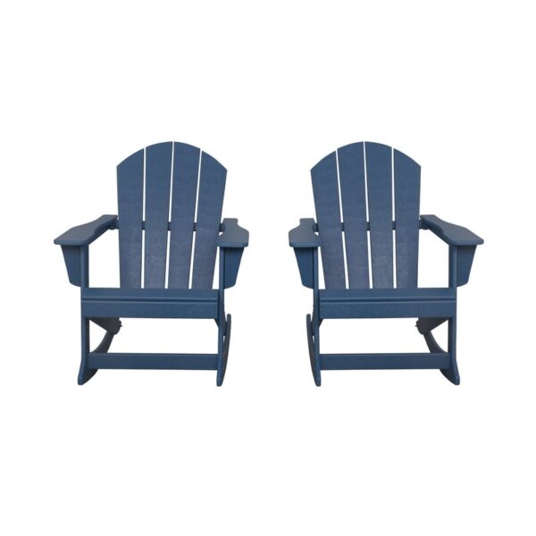Sparks Rocking Adirondack Chair (Set of 2) - Image 4
