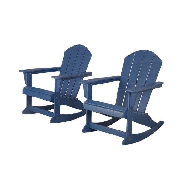 Sparks Rocking Adirondack Chair (Set of 2) - Image 2