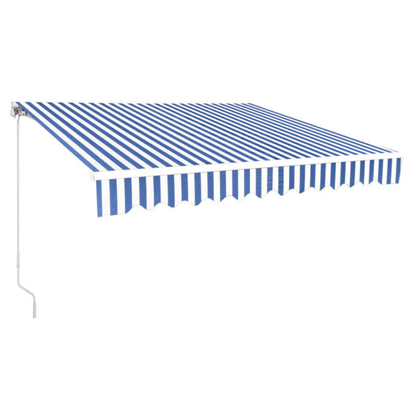 Sparta 11' 8" W x 9' 10" D Manual Retraction Slope Patio Awning - Image 9