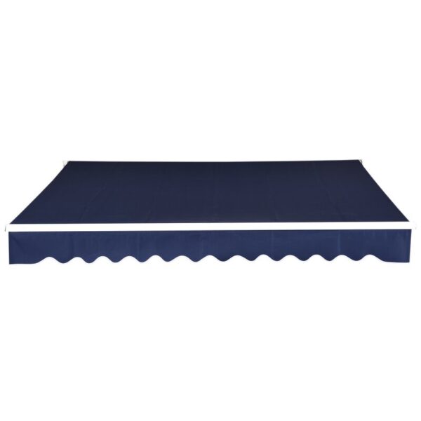 Sparta 11' 8" W x 9' 10" D Manual Retraction Slope Patio Awning - Image 4