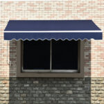 Sparta 11' 8" W x 9' 10" D Manual Retraction Slope Patio Awning - Image 5