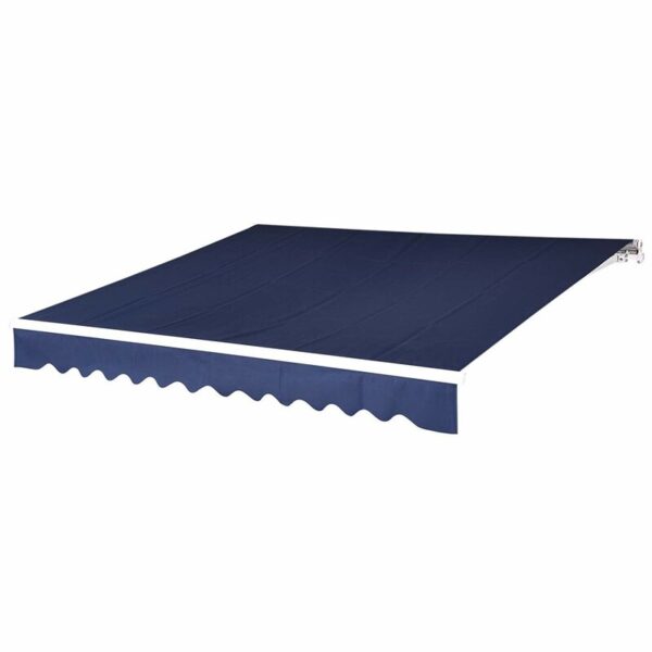 Sparta 11' 8" W x 9' 10" D Manual Retraction Slope Patio Awning - Image 2