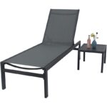 Speegle Outdoor Metal Chaise Lounge Set (Set of 2) - Image 3