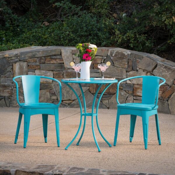 Springmont Round 2 - Person Outdoor Dining Set - Image 2