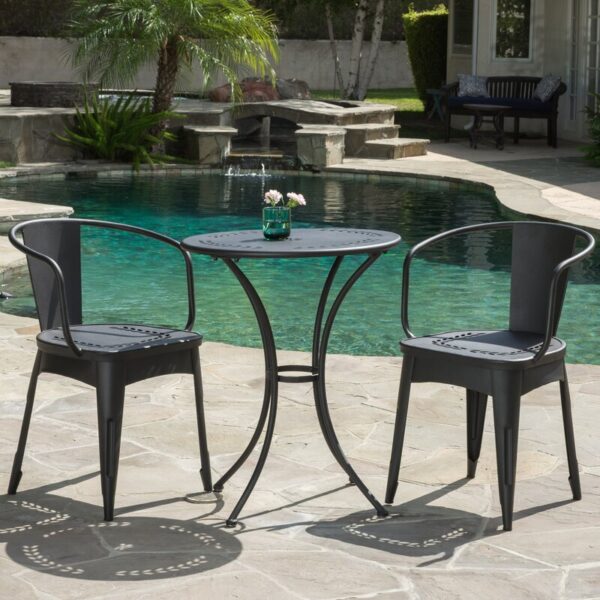 Springmont Round 2 - Person Outdoor Dining Set - Image 10