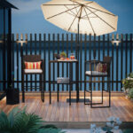 Square 2 - Person Outdoor Dining Set - Image 6