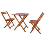 Square 2 - Person Outdoor Dining Set - Image 5