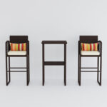 Square 2 - Person Outdoor Dining Set - Image 4