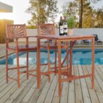 Square 2 - Person Outdoor Dining Set