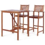 Square 2 - Person Outdoor Dining Set - Image 5