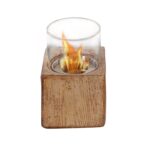 Square Terrafab Liquid & Gel Tabletop Fireplace - Image 3