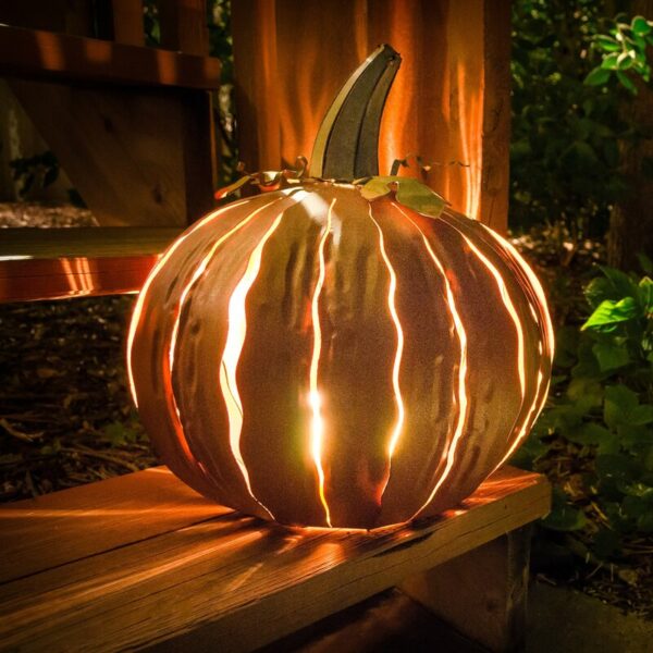 Squatty Pumpkin Luminary Lantern - Image 2