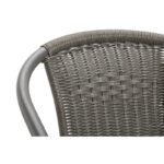 Stacking Patio Dining Armchair (Set of 4) - Image 3