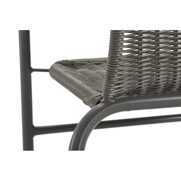 Stacking Patio Dining Armchair (Set of 4) - Image 5