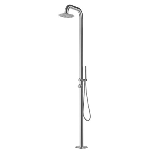 Stainless Steel Free Standing Outdoor Shower - Image 5
