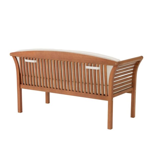 Stamford Eucalyptus Outdoor Bench - Image 7
