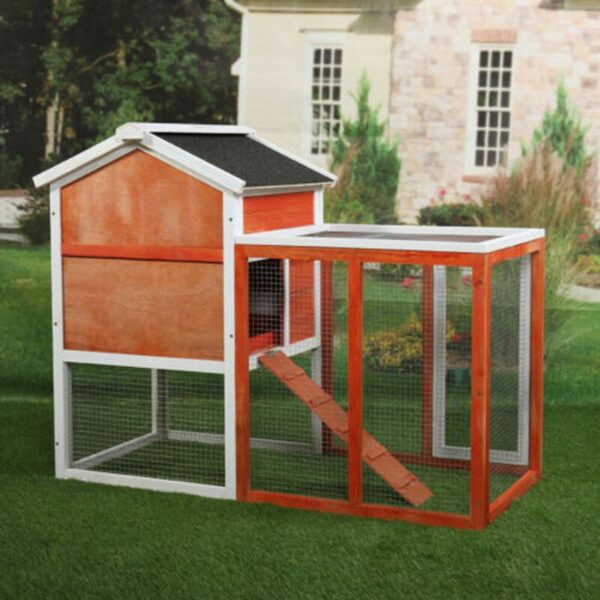 Stanfield Weather Resistant Rabbit Hutch with Ramp - Image 2