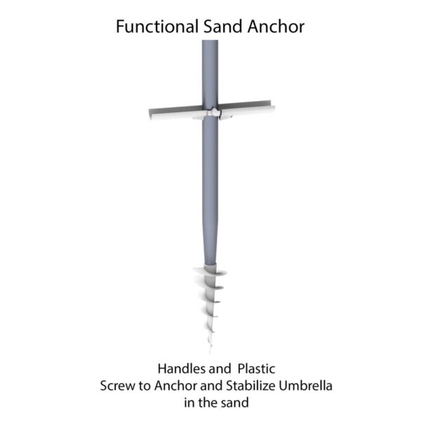 Stanhope 72'' Beach Umbrella - Image 7