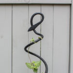 Stas 42'' H x 8'' W Iron Gothic Trellis - Image 3