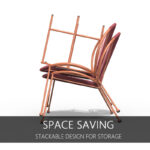 Steel Frame Rattan String Set Of 3 - Image 7