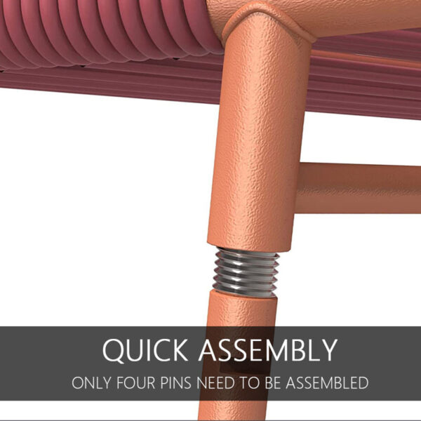 Steel Frame Rattan String Set Of 3 - Image 8