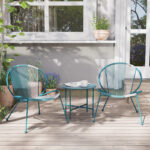 Steel Frame Rattan String Set Of 3 - Image 10